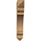 Ekena Millwork Olympic Arts & Crafts Rough Sawn Bracket, Western Red Cedar, 6"W x 38"D x 38"H BKT06X38X38OLY03RWR - alternate 2